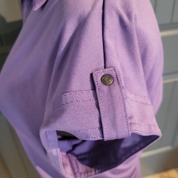 Short sleeve purple top - Picture 3 of 6